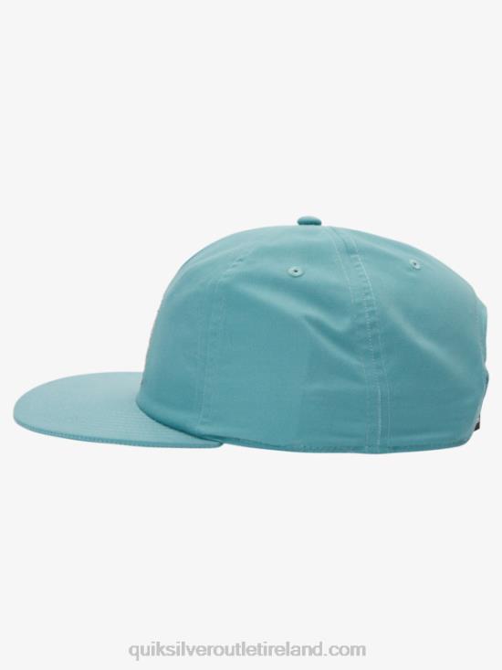 Men Quiksilver Surfwash Snapback Hat N02TD987 brittany blue