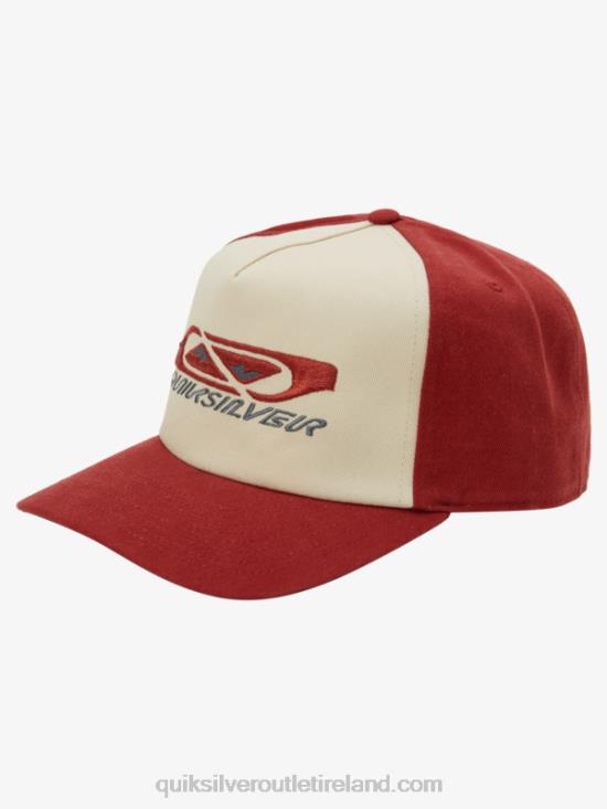 Men Quiksilver Take A Hike Baseball Hat N02TD1151 marsala