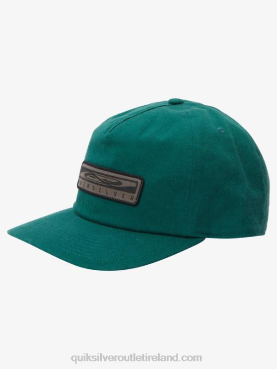 Men Quiksilver Wheeler Snapback Hat N02TD695 foliage