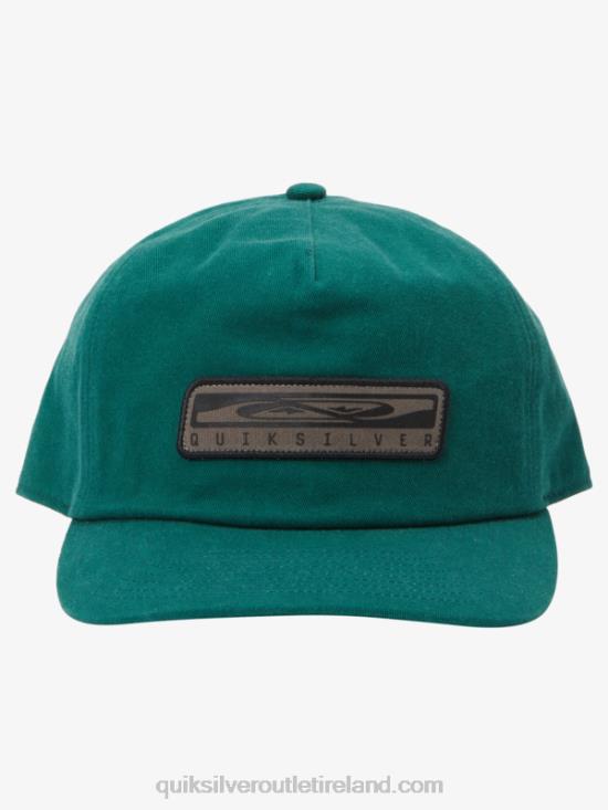 Men Quiksilver Wheeler Snapback Hat N02TD695 foliage