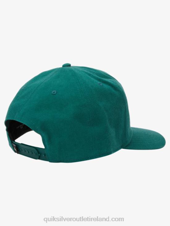 Men Quiksilver Wheeler Snapback Hat N02TD695 foliage