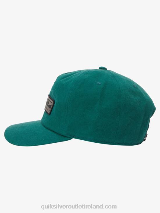Men Quiksilver Wheeler Snapback Hat N02TD695 foliage