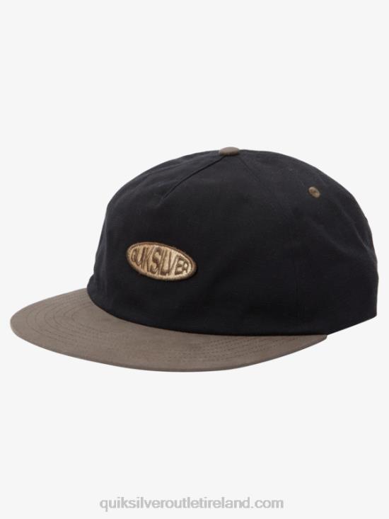 Men Quiksilver Zinger Baseball Hat N02TD604 black/jet black