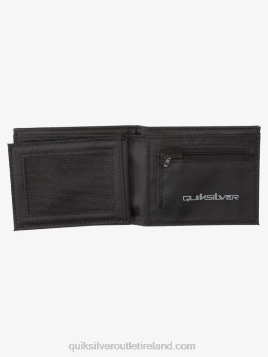 Men Quiksilver Freshness Tri-Fold Wallet N02TD725 birch slow daze ss