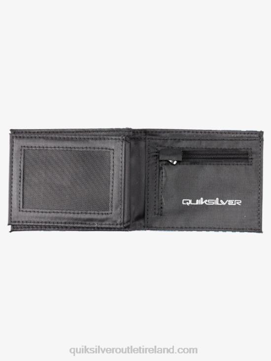 Men Quiksilver Freshness Tri-Fold Wallet N02TD729 midnight navy