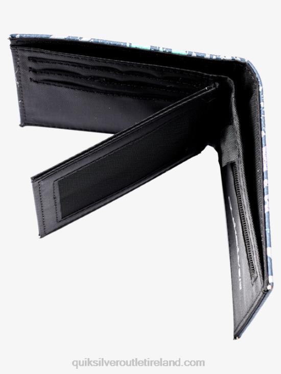 Men Quiksilver Freshness Tri-Fold Wallet N02TD729 midnight navy