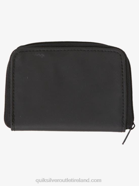 Men Quiksilver Safety Net Zip Wallet N02TD1234 black