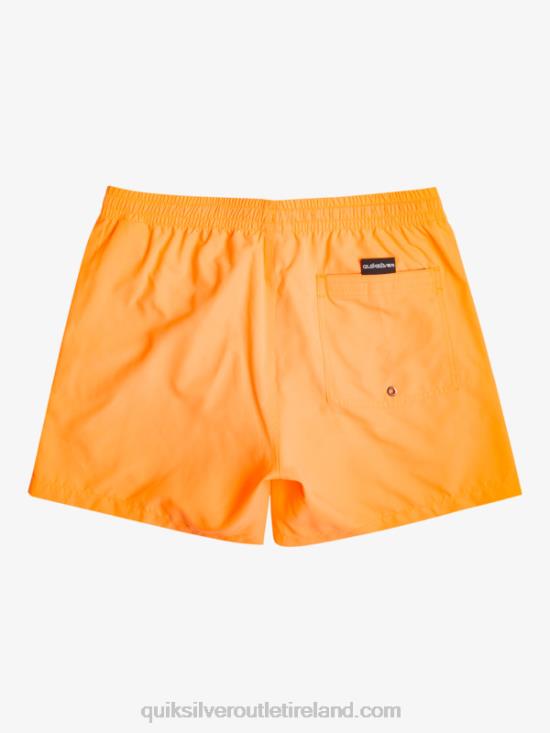 Men Quiksilver Everyday 15 Volleys N02TD459 orange pop