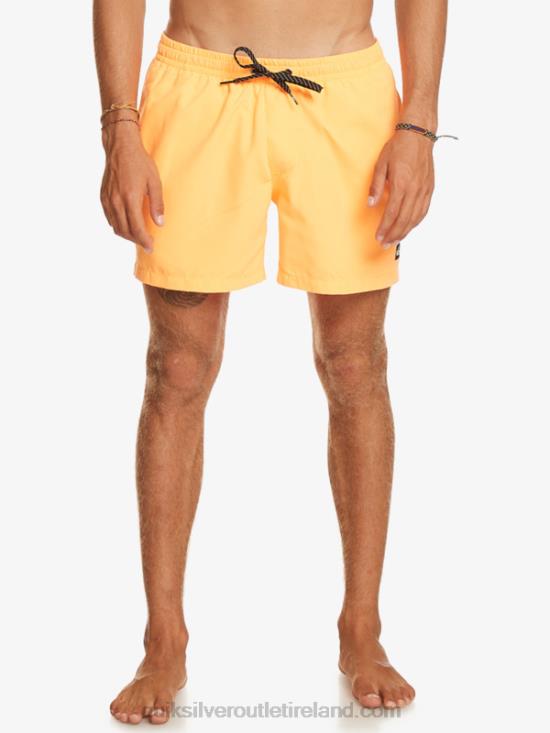 Men Quiksilver Everyday 15 Volleys N02TD459 orange pop