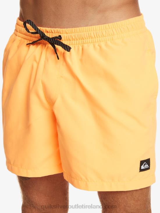 Men Quiksilver Everyday 15 Volleys N02TD459 orange pop
