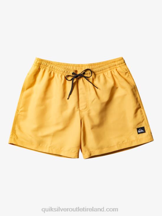 Men Quiksilver Everyday 15 Volleys N02TD462 yolk yellow