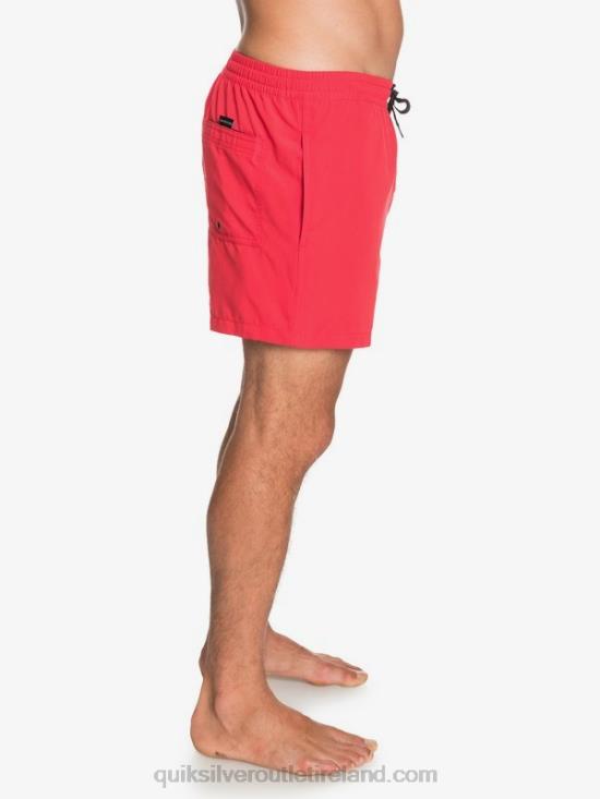Men Quiksilver Everyday 15 Volleys N02TD463 high risk red