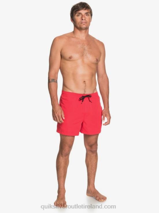 Men Quiksilver Everyday 15 Volleys N02TD463 high risk red