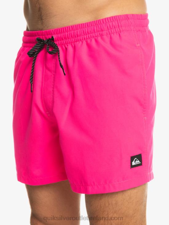 Men Quiksilver Everyday 15 Volleys N02TD464 pink glo