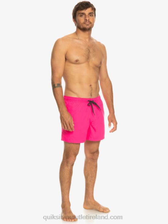 Men Quiksilver Everyday 15 Volleys N02TD464 pink glo