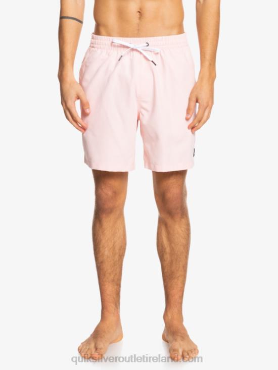 Men Quiksilver Everyday 17 Volleys N02TD1527 soft pink