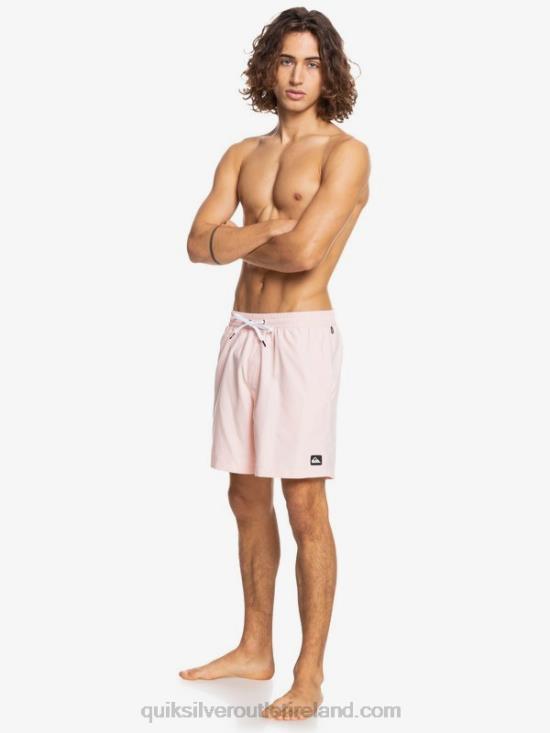 Men Quiksilver Everyday 17 Volleys N02TD1527 soft pink