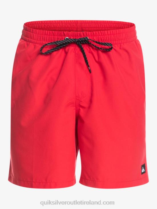 Men Quiksilver Everyday 17 Volleys N02TD618 high risk red