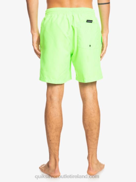 Men Quiksilver Everyday 17 Volleys N02TD621 green gecko