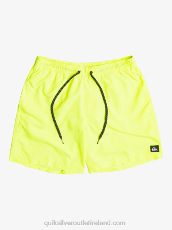 Men Quiksilver Everyday 17 Volleys N02TD626 safety yellow
