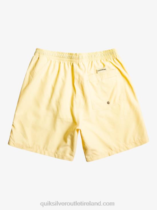 Men Quiksilver Everyday 17 Volleys N02TD628 pale banana