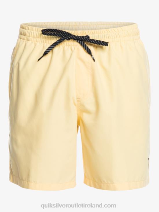 Men Quiksilver Everyday 17 Volleys N02TD628 pale banana