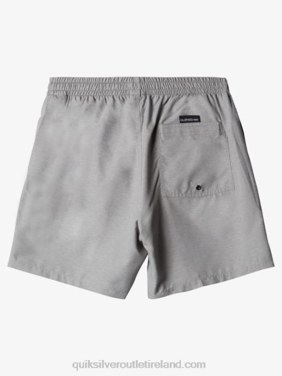 Men Quiksilver Everyday 17 Volleys N02TD629 sleet heather