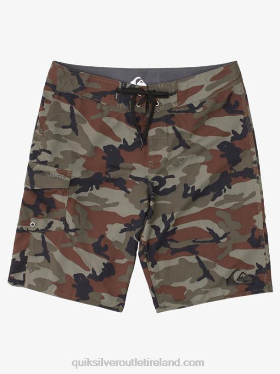 Men Quiksilver Everyday 21 Boardshorts N02TD1540 amazon camoflage