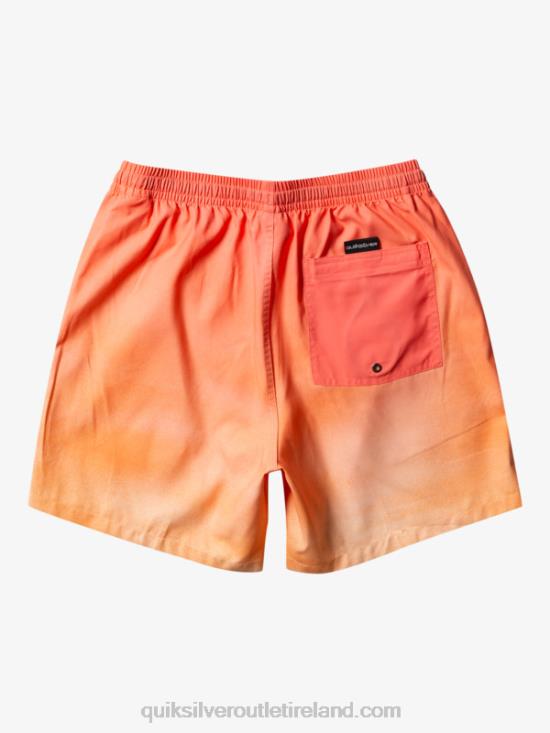 Men Quiksilver Everyday Breeze 17 Volleys N02TD721 copper tan