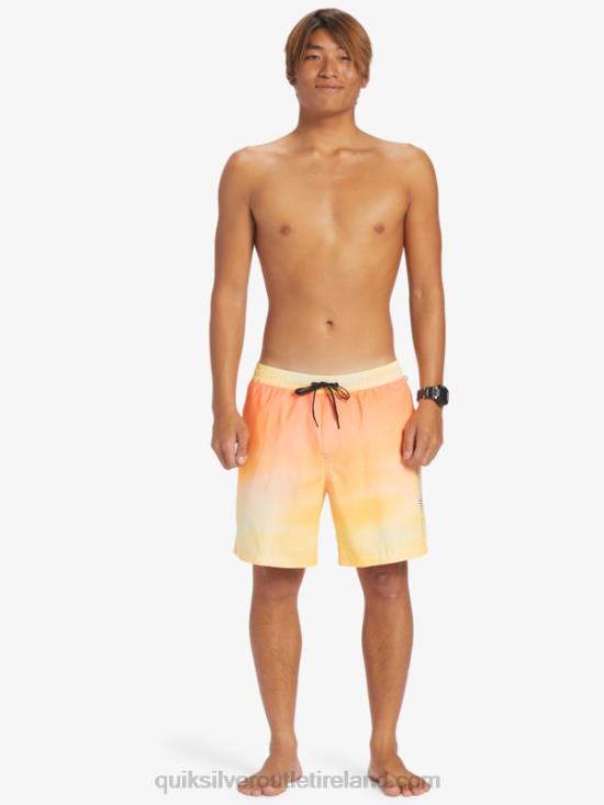 Men Quiksilver Everyday Breeze 17 Volleys N02TD721 copper tan