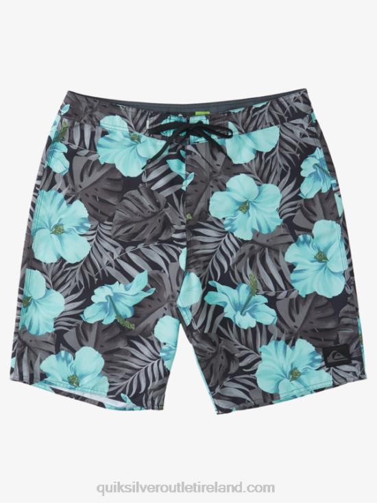 Men Quiksilver Everyday Classic Floral 20 Boardshorts N02TD1683 black d floral