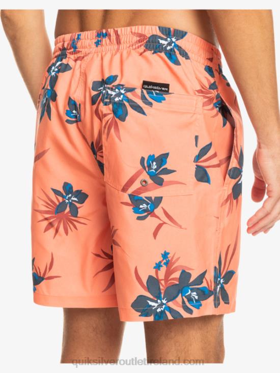 Men Quiksilver Everyday Mix 17 Volleys N02TD1209 fresh salmon