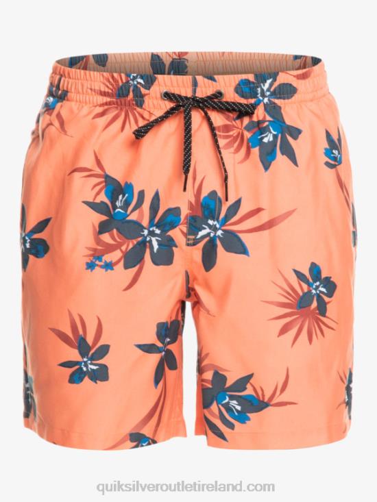 Men Quiksilver Everyday Mix 17 Volleys N02TD1209 fresh salmon