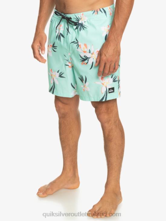 Men Quiksilver Everyday Mix 17 Volleys N02TD1211 beach glass