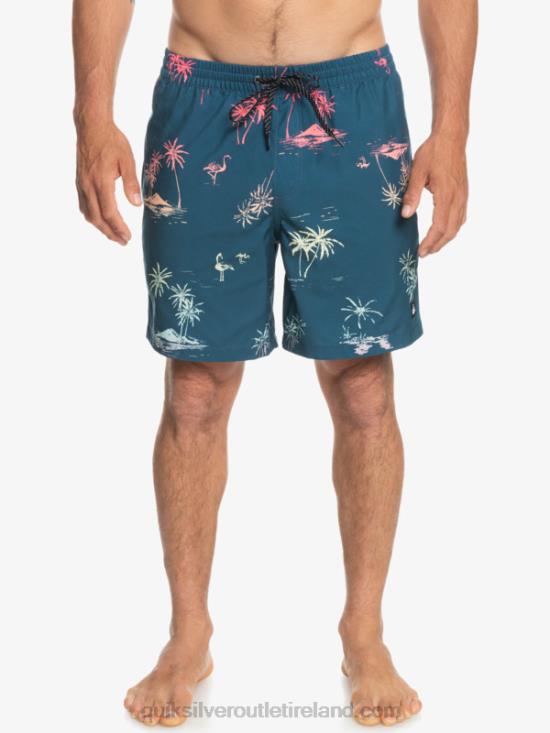 Men Quiksilver Everyday Mix 17 Volleys N02TD1465 majolica blue