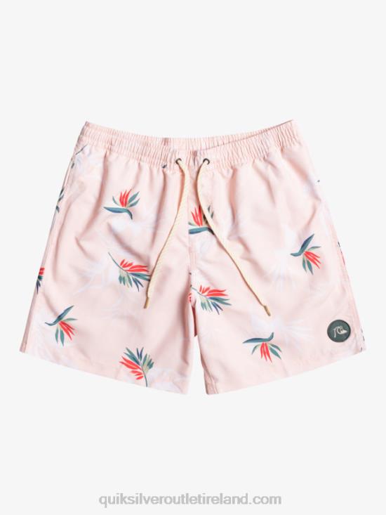 Men Quiksilver Everyday Mix 17 Volleys N02TD1467 veiled rose