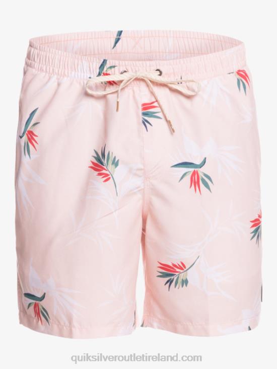 Men Quiksilver Everyday Mix 17 Volleys N02TD1467 veiled rose