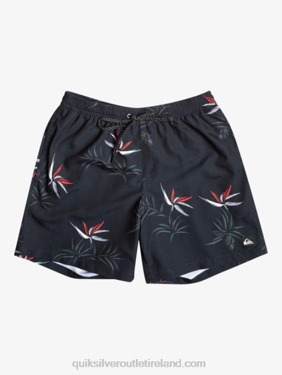 Men Quiksilver Everyday Mix 17 Volleys N02TD675 black