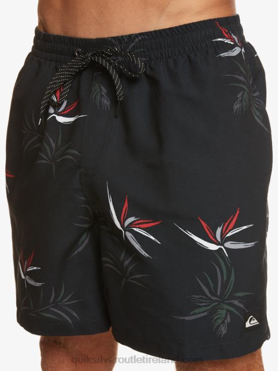 Men Quiksilver Everyday Mix 17 Volleys N02TD675 black