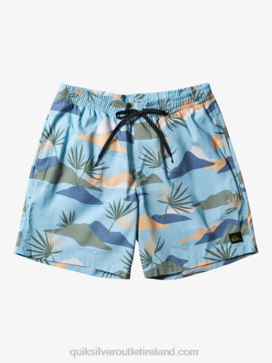 Men Quiksilver Everyday Mix 17 Volleys N02TD677 sky blue