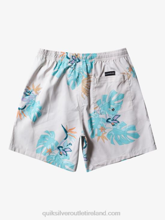 Men Quiksilver Everyday Mix 17 Volleys N02TD679 white