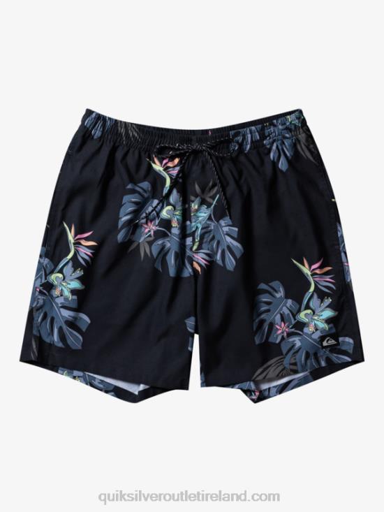 Men Quiksilver Everyday Mix 17 Volleys N02TD681 black