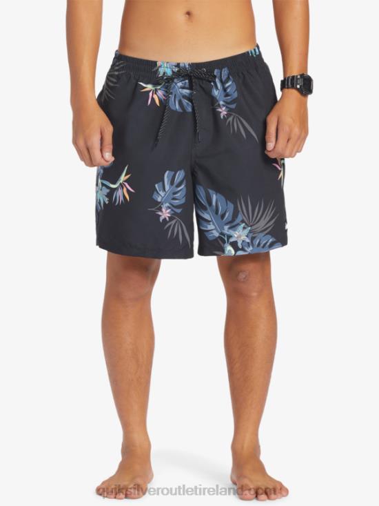 Men Quiksilver Everyday Mix 17 Volleys N02TD681 black