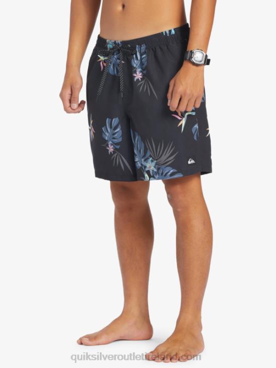 Men Quiksilver Everyday Mix 17 Volleys N02TD681 black