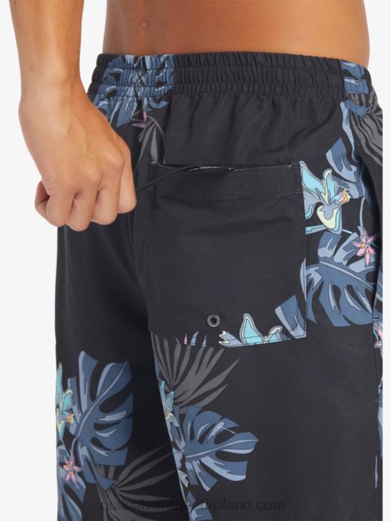 Men Quiksilver Everyday Mix 17 Volleys N02TD681 black