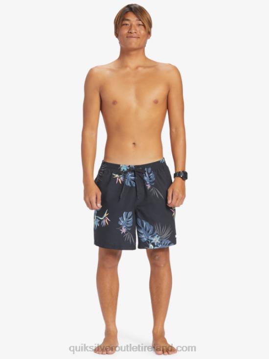 Men Quiksilver Everyday Mix 17 Volleys N02TD681 black