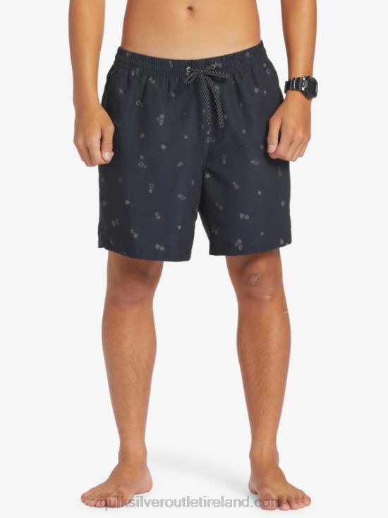 Men Quiksilver Everyday Mix 17 Volleys N02TD682 tarmac