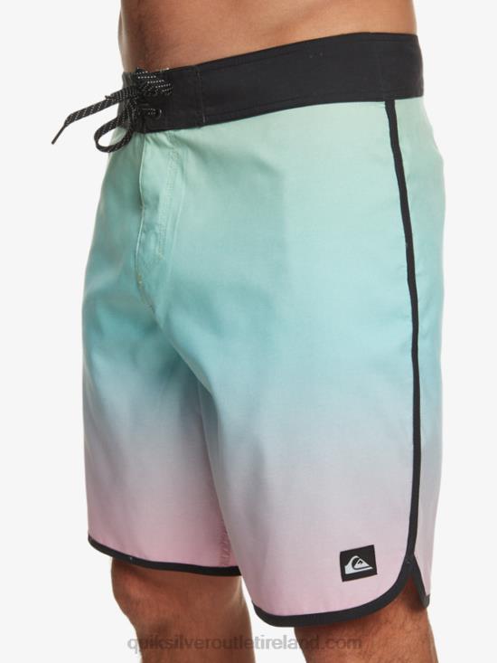 Men Quiksilver Everyday Scallop 19 Boardshorts N02TD766 river blue