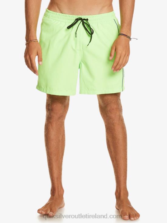 Men Quiksilver Everyday Vert 16 Volleys N02TD696 green gecko