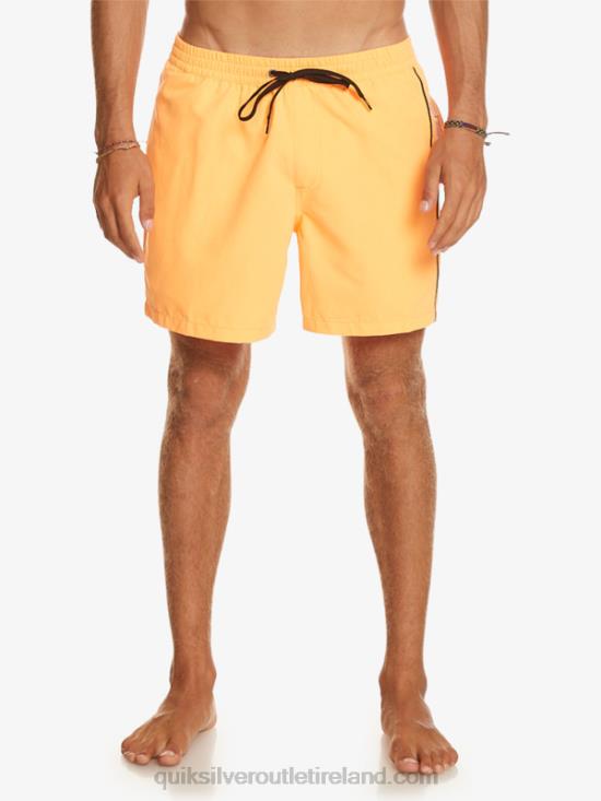 Men Quiksilver Everyday Vert 16 Volleys N02TD697 orange pop